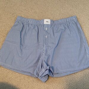 Aritzia Dally Poplin Boxer Short